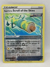 Pokémon TCG Rapid Strike Scroll of the Flying Dragon Evolving Skies 153/203...