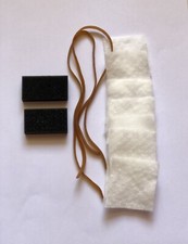 Face Mask Replacement 12 Filters Kit - MERV-13 Filter 0.3 Microns - Made in USA