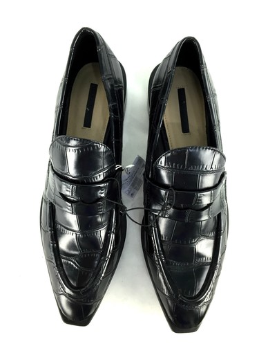Zara Coccodrillo Mocassino Mocassini Scarpe | eBay