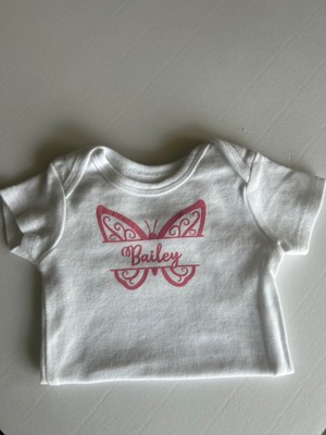 customizable baby onesie that would make a great baby shower gift.