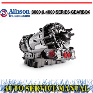 allison transmission 3000 4000 series gearbox workshop service