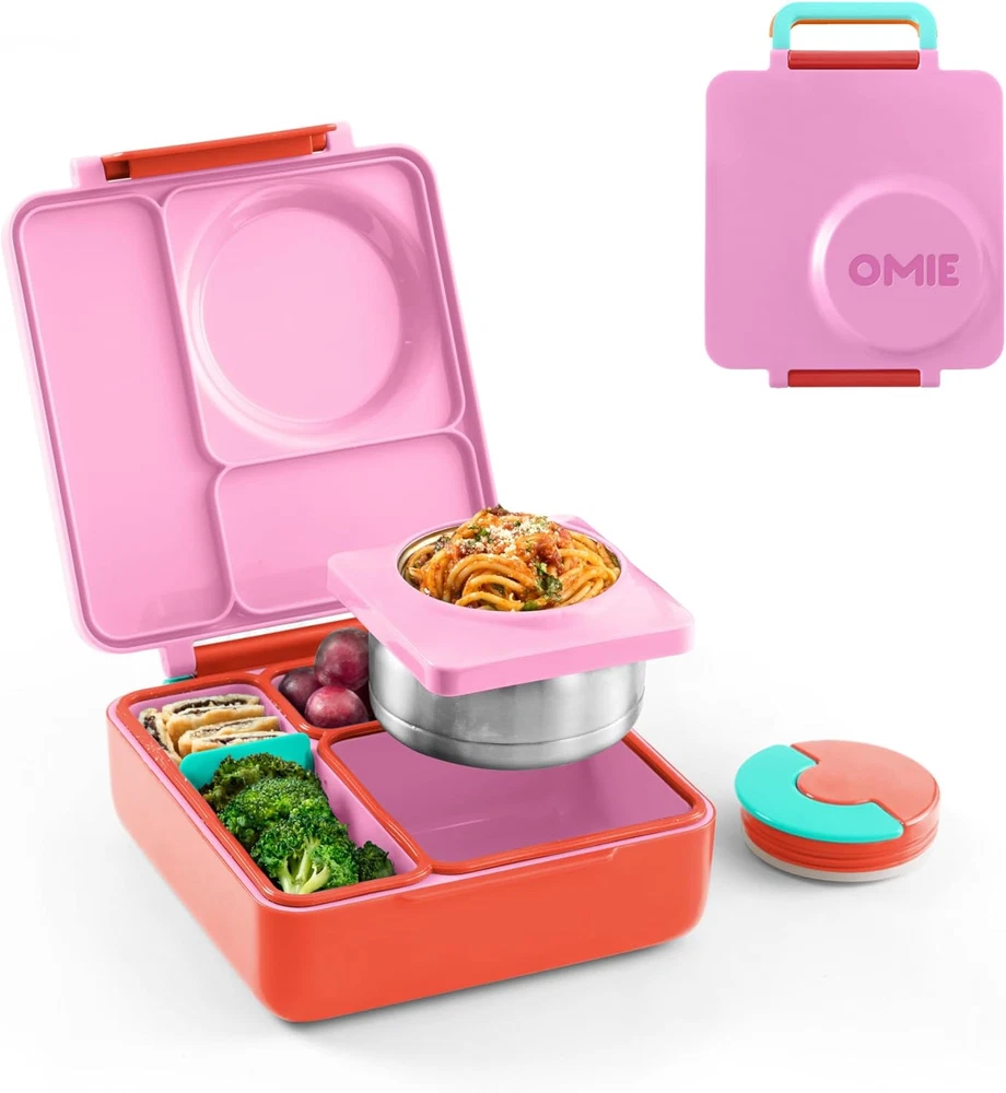 Box Bento Box for Kids - Insulated Bento Lunch Box with Leak Proof Vacuum Insula