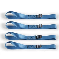 Borne Off-Road Soft Loop Tie-Down Straps  Blue