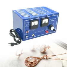 USA Platinum Silver Gold Plating Machine Jewelry Plater Electroplating Rectifier