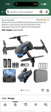 Drone with Camera 1080P with Brushless Motor Drone for Beginner, Long Fly Time