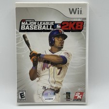 Wii Major League Baseball 2K8 CIB with Manual