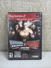 WWE Smackdown vs. Raw 2010 (Sony PlayStation 2 PS2, 2009) Complete CIB Tested