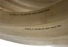 Jason Industrial 4511-2001 braided tubing, 2” , By The Foot