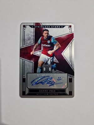 Danny Ings /25 Stainless Stars Auto 2024-25 Panini Impeccable Premier League