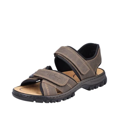 25051, Sandales Bout fermé homme, Marron (Tabak/Schwarz), 42 EU - Photo 1/2