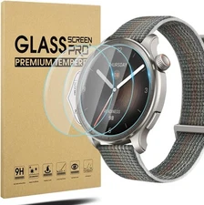 Suoman 3-Pack for Amazfit Balance 46mm Screen Protector, 2.5D 9H Hardness... 