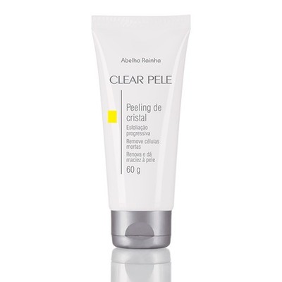 Abelha Rainha Clear Pele Limpeza Face Peeling de Cristal 60g Fps