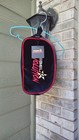 Rebel Revolution Cheer Shoe Bag Velour Black Red Carrying Bag Only EUC — photo 1
