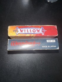 Wizardry 1  And Willow Nintendo Famicom ASCII FC Japanese Game Complete Lot Of 2