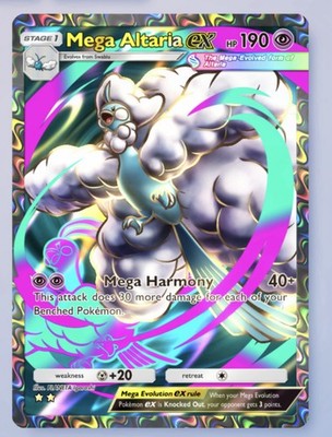 (FAST DELIVERY) Mega Altaria ex - Full Art - ENG - Pokemon TCG Pocket