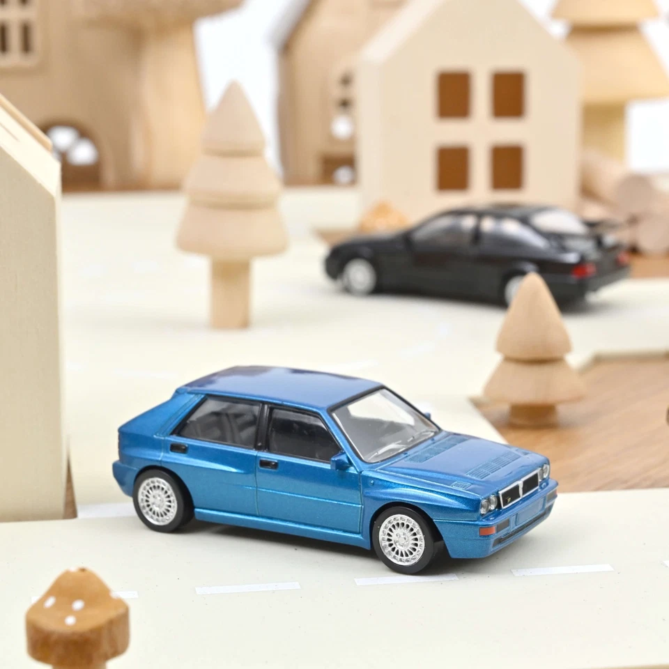 * LANCIA DELTA HF EVO 2 1993 Voiture bleu Lagos blue car - 1/43 NOREV 780093 - Photo 3/3