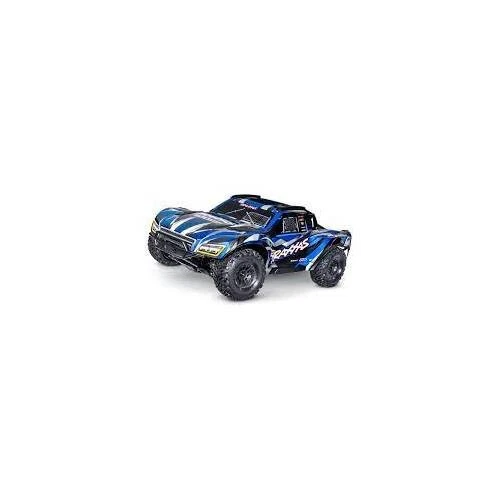 Traxxas Maxx Slash 4Wd Electric Short Course Rc Truck Blue 102076-4Blue