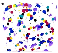 Hand Painted Art Acrylic on Canvas Abstract "Wander" by Nofi Arts Expressionism