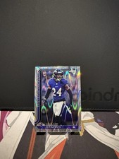 Malaki Starks RC 327 Rookie RayWave Refractor 2025 Topps Chrome Baltimore Ravens