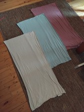 Schal Hijab Kopftuch Damen Mädchen Islam 🧕🤲 50 × 200 Beige Hellblau Altrosa