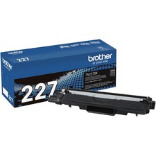 Brother Genuine TN227, TN227BK, High Yield Toner Cartridge, Yield, Black
