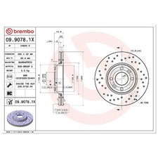 2x Bremsscheibe vorne für Nissan Micra 3 K12 5 K14 C+C Note E11 Tiida | 2620283