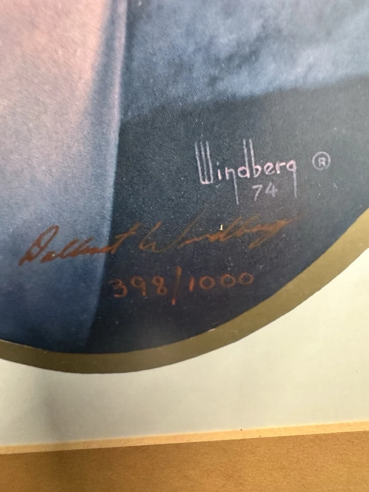 398 Of 1000 Windberg, “Glow of Love” & “Love’s Reflections” LE Litho Sighned - Image 2 of 4