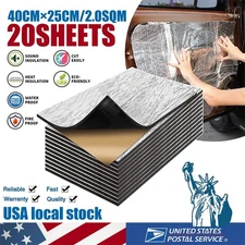 Self-adhesive Fireproof Sound Deadener Heat Insulation Mat For Car Hood Engine