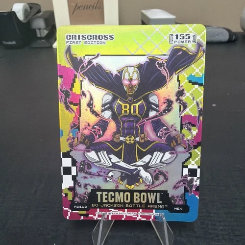 Battle Arena Tecmo Bowl Criscross Cris Carter Hex 80\'s 8-Bit Rad Battlefoil SSP