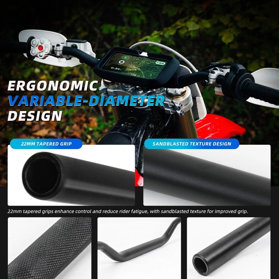 Manillar para Yamaha TTR225 TTR110 TTR125 TTR230 TTR250 1 1/8" 28mm Fat Bar EE. UU. Foto 4 de 4