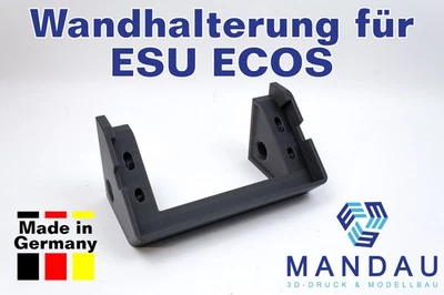 MANDAU3D Wandhalterung für Esu Ecos 1, 2 50210/50200/50220 /Bedienhilfe Montage