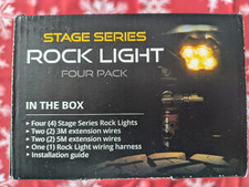 New Diode Dynamics DD7740 Stage Series RGBW Rock Light Installer Kit   4-Pack