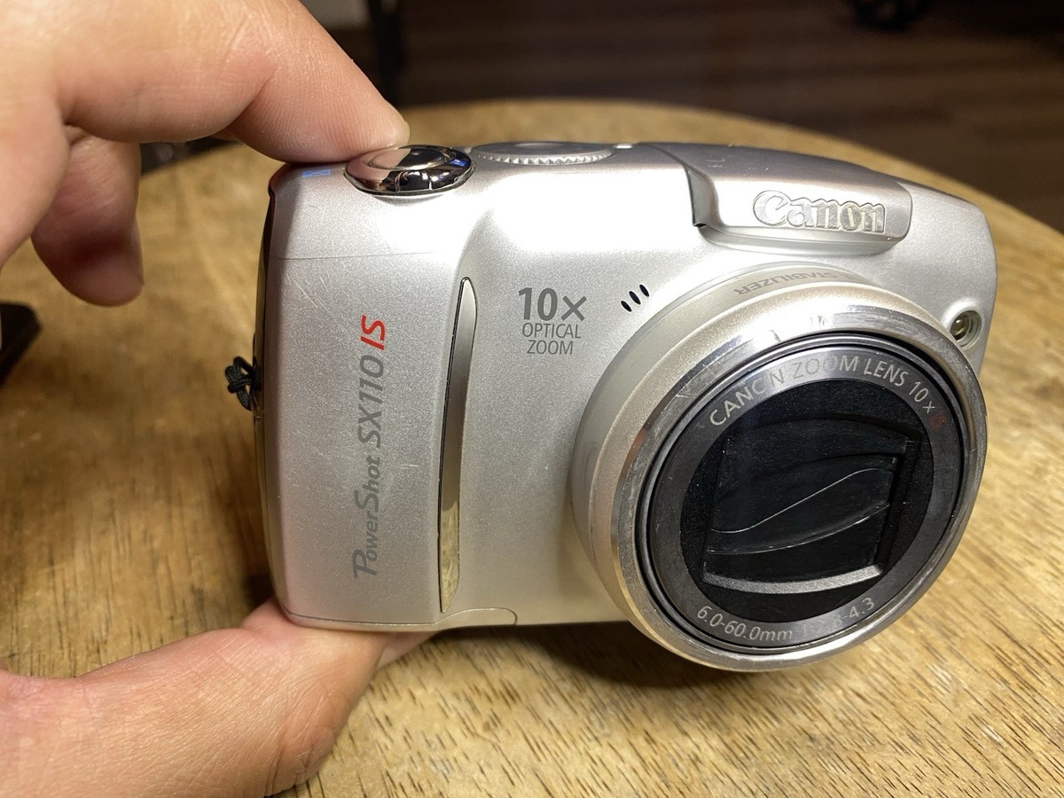 Canon PowerShot SX110 Is 9MP 10x Zoom Digital Camera WORKS WITH