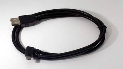 1m 3ft Left Angle Micro-USB Cable USB 2.0 Type-A Male 28-24 AWG
