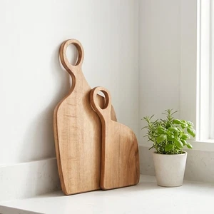 Extrastar Wooden Chopping Board Set with Handle