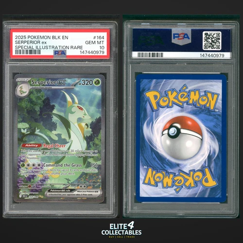 Serperior EX 164/086  - PSA 10 (Black Bolt)