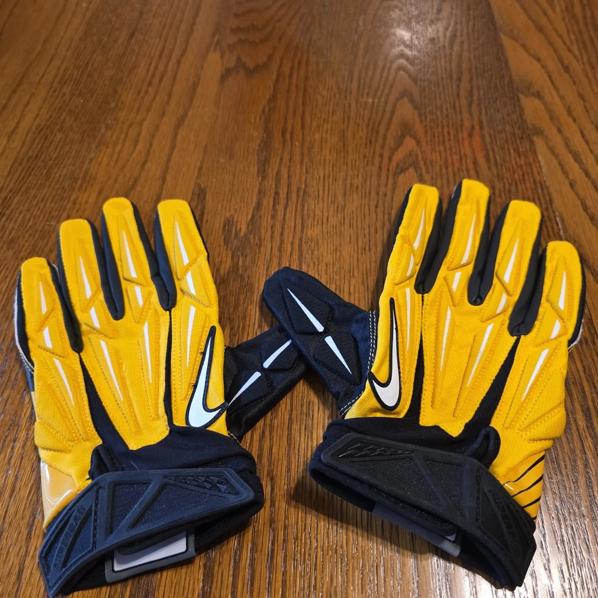Yellow Football Gloves for sale | eBay