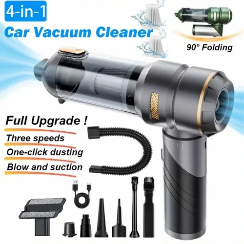 4 in 1 Handheld High Power Car Vacuum Cleaner, 22000PA Powerful 3 Gear Suction deal from eBay