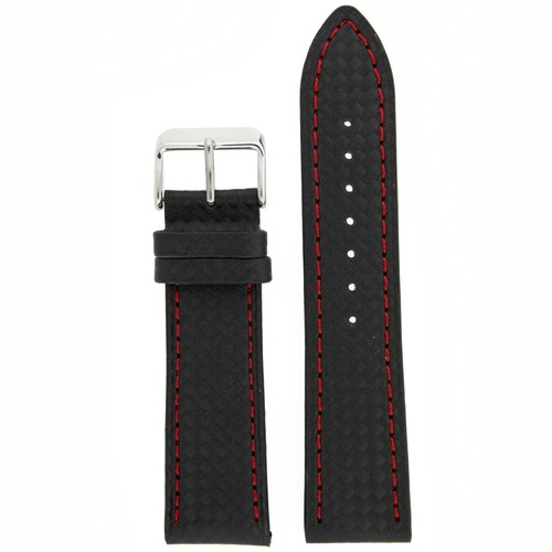 Watch Band for Seiko SNQ097 SNQ099 Red 