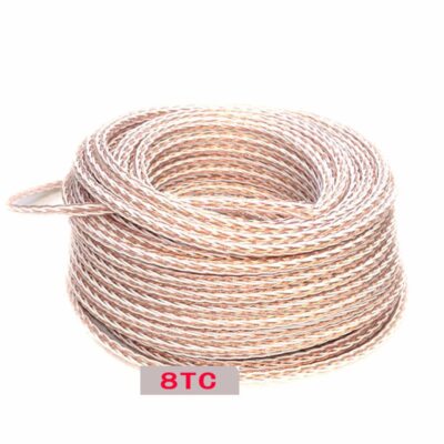 8TC 7N OCC Reines Kupfer Lautsprecher Kabel HI-FI Audio Speaker Wire