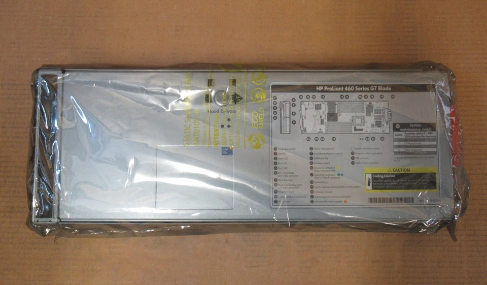 New HP ProLiant BL460c G7 603588-B21 1x Quad-Core E5620 2.40GHz 6GB Blade Server - Image 2 of 3