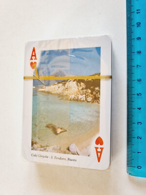 Spielkarten Sardegna Poker Black Jack Original Vintage Playing Cards NEU