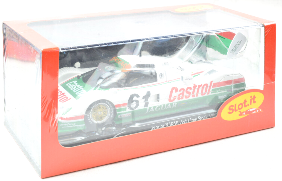 Voiture Slot It Castrol Jaguar XJR10 - Échelle 1/32, Modèle CA42C Lime Rock 1990