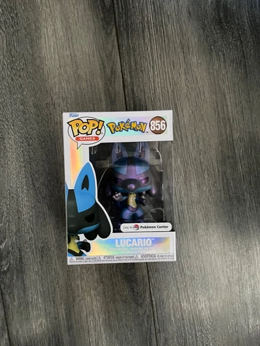 Funko Pop! Lucario Pearlescent Pokemon Center Exclusive #856