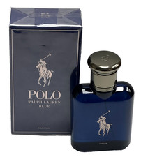 Polo Blue By Ralph Lauren For Men 2.5 oz PARFUM Spray New Box