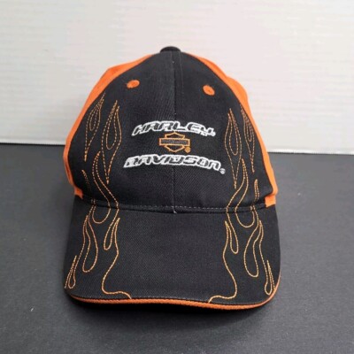 Harley Davidson Motorcycles YOUTH Cap Hat Flames Adjustable Ft Walton Beach FL
