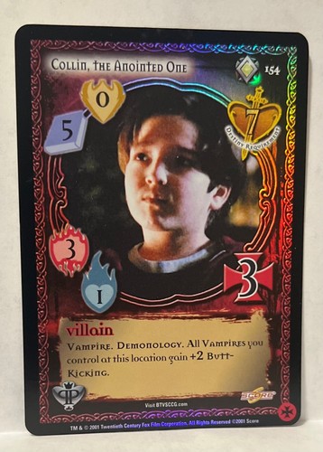 Buffy the Vampire Slayer TCG/CCG Pergamum Prophecy Individual Rare Cards - Picture 8 of 26