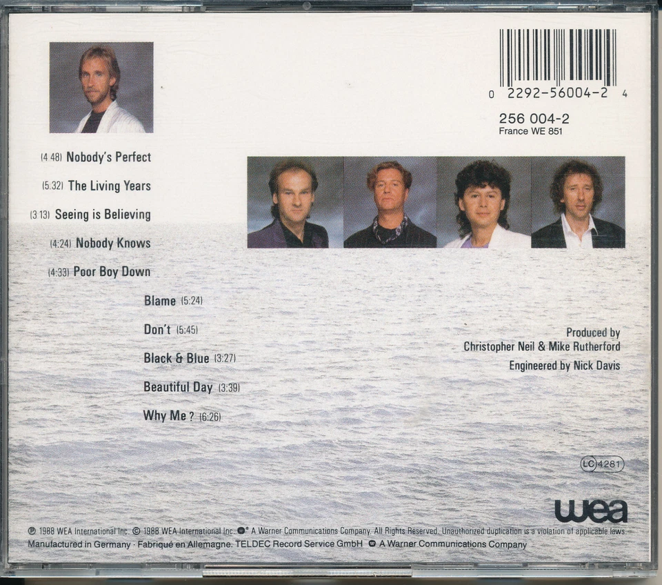 CD Mike + The Mechanics Living Years - Bild 2 von 2