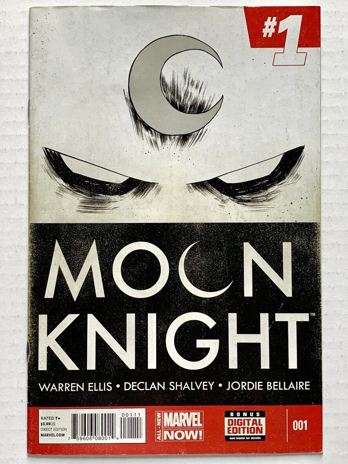 Moon Knight #1 (2014) Mr.Knight- Warren Ellis, Declan Shalvey (VF/7.5) -VINTAGE