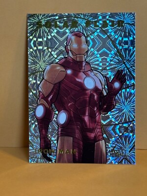 2024 Upper Deck Flair Marvel Iron Man Solar Flair SP #SF28 Nice | eBay